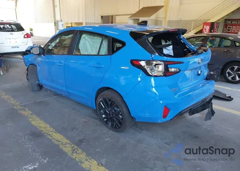 2024 Subaru Impreza Rs 5-Door z USA, uszkodzony, nr VIN JF1GUHJCXRH897715